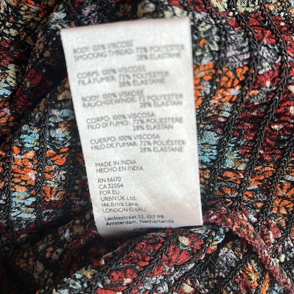 NWT Free people floral top. Size S - Picture 8 of 12